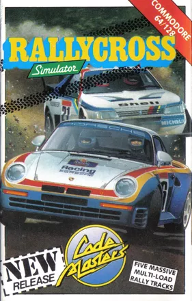 Rallycross Simulator Commodore 64 Front Cover