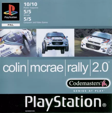 Colin McRae Rally 2.0 PlayStation Front Cover