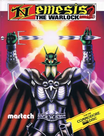 Nemesis the Warlock Commodore 64 Front Cover