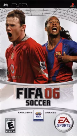 FIFA Soccer 06 PSP Front Cover