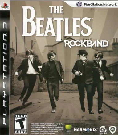 The Beatles: Rock Band PlayStation 3 Front Cover