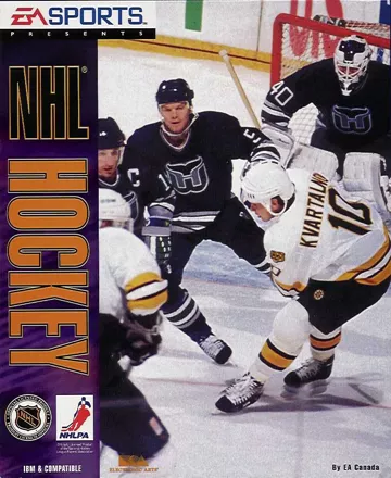 NHL Hockey DOS Front Cover