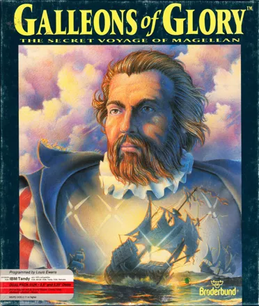 Galleons of Glory: The Secret Voyage of Magellan DOS Front Cover