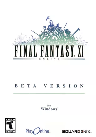 Final Fantasy XI Online Windows Front Cover