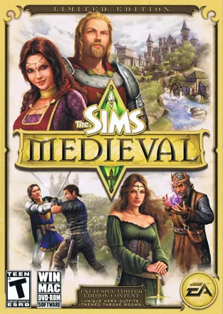 The Sims: Medieval Macintosh Front Cover