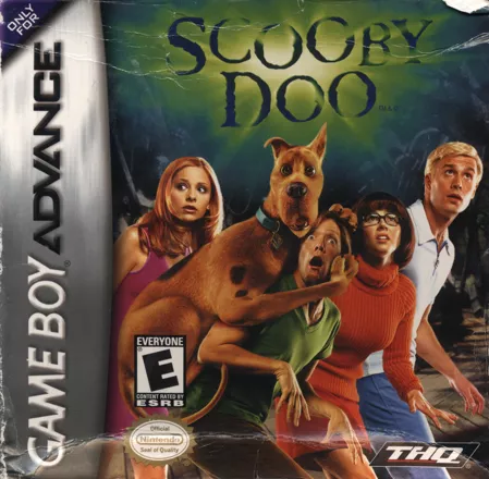Scooby Doo Game Boy Advance Front Cover