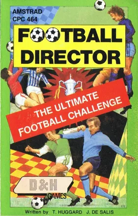 Football Director Amstrad CPC Front Cover