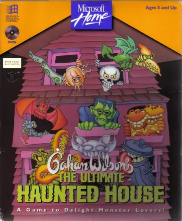 Gahan Wilson&#x27;s The Ultimate Haunted House Windows 3.x Front Cover