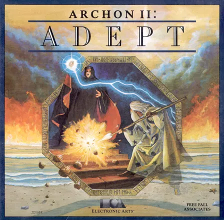 Archon II: Adept Commodore 64 Front Cover