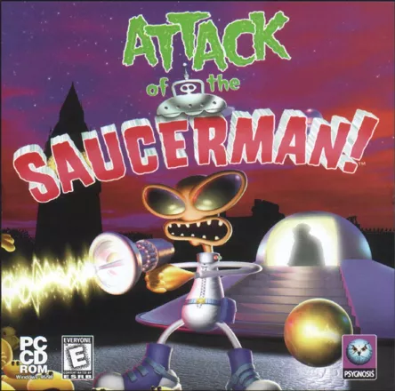Attack of the Saucerman! Windows Front Cover