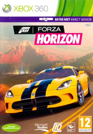 Forza Horizon Xbox 360 Front Cover