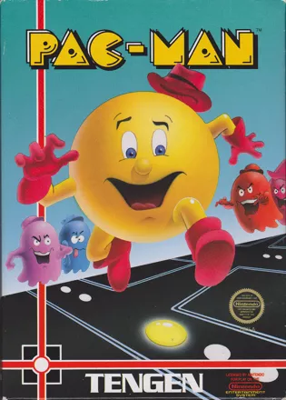 Pac-Man NES Front Cover