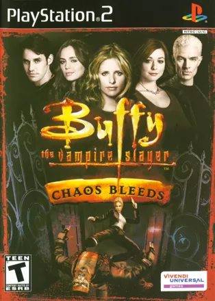 Buffy the Vampire Slayer: Chaos Bleeds PlayStation 2 Front Cover
