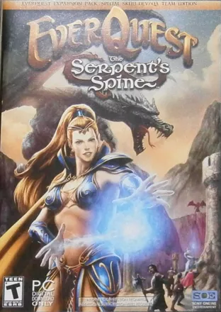 EverQuest: The Serpent&#x27;s Spine Windows Front Cover