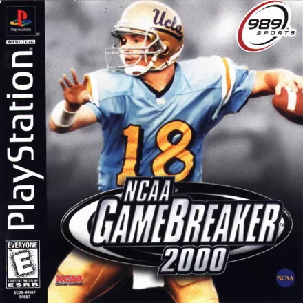NCAA GameBreaker 2000 PlayStation Front Cover