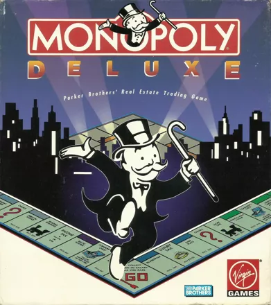 Monopoly Deluxe DOS Front Cover