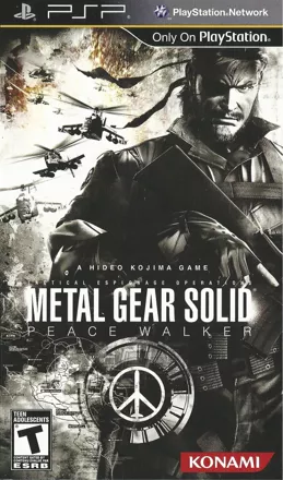 Metal Gear Solid: Peace Walker PSP Front Cover