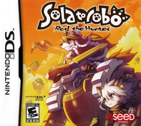Solatorobo: Red the Hunter Nintendo DS Front Cover