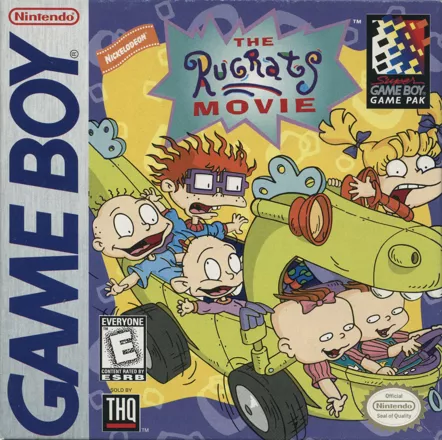 The Rugrats Movie Game Boy Front Cover