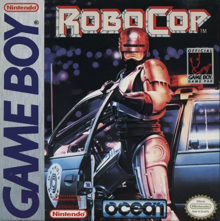 RoboCop Game Boy Front Cover