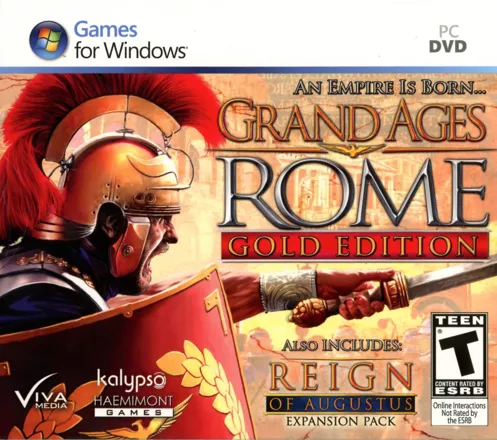 Grand Ages: Rome - Gold Edition Windows Front Cover