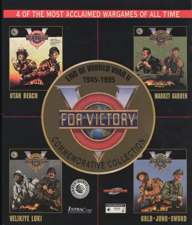 V for Victory: Commemorative Collection DOS Front Cover
