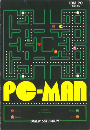 PC-Man PC Booter Front Cover