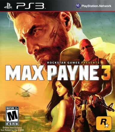 Max Payne 3 PlayStation 3 Front Cover