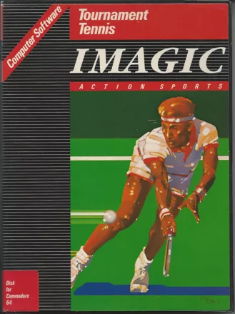 Tournament Tennis Commodore 64 Front Cover