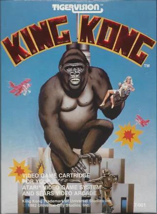 King Kong Atari 2600 Front Cover