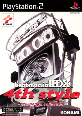 beatmania IIDX 4th style: new songs collection PlayStation 2 Front Cover