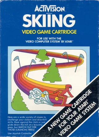 Skiing Atari 2600 Front Cover