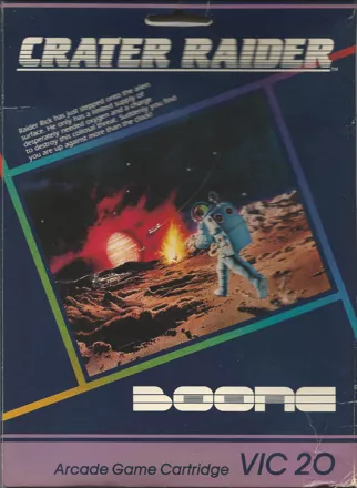 Crater Raider VIC-20 Front Cover