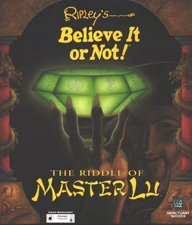 Ripley&#x27;s Believe It or Not!: The Riddle of Master Lu DOS Front Cover
