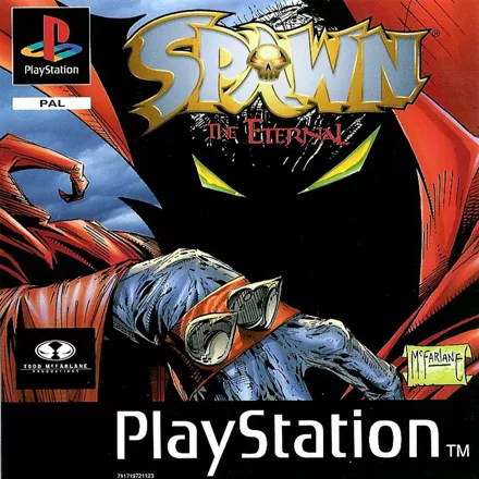 Spawn: The Eternal PlayStation Front Cover