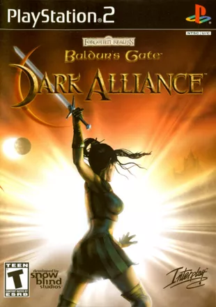 Baldur&#x27;s Gate: Dark Alliance PlayStation 2 Front Cover