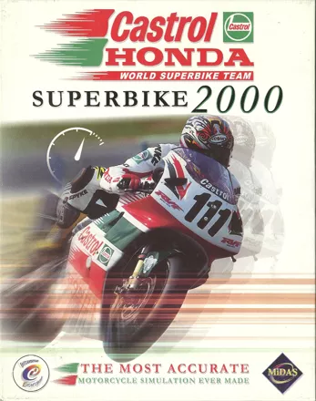 Castrol Honda Superbike 2000 Windows Front Cover