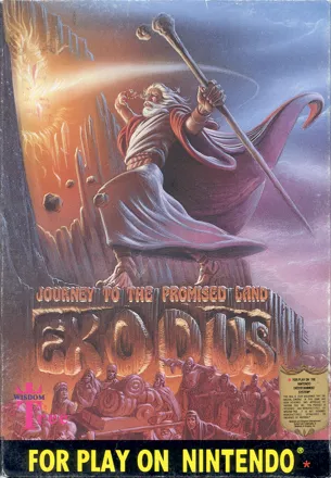 Exodus: Journey to the Promised Land NES Front Cover