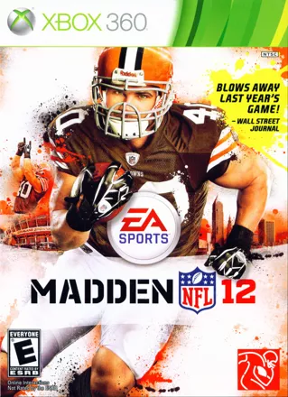 Madden NFL 12 Xbox 360 Front Cover