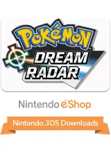 Pok&#xE9;mon Dream Radar Nintendo 3DS Front Cover