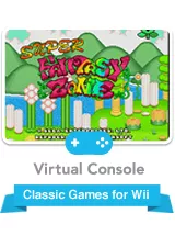 Super Fantasy Zone Wii Front Cover