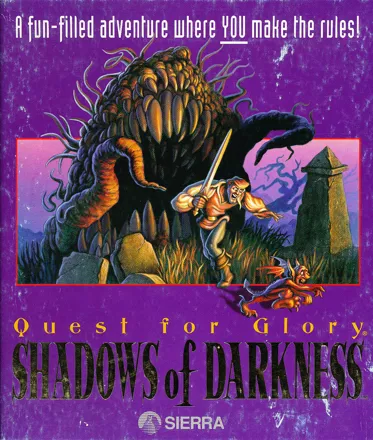 Quest for Glory: Shadows of Darkness DOS Front Cover