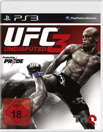 UFC Undisputed 3 PlayStation 3 Front Cover