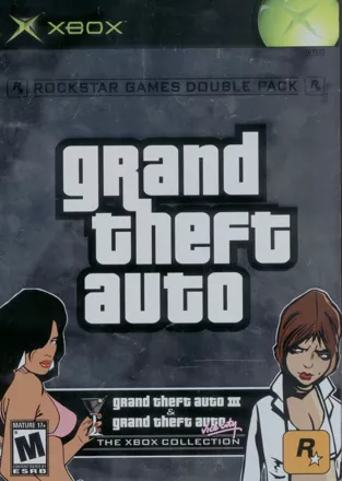 Rockstar Games Double Pack: Grand Theft Auto Xbox Front Cover