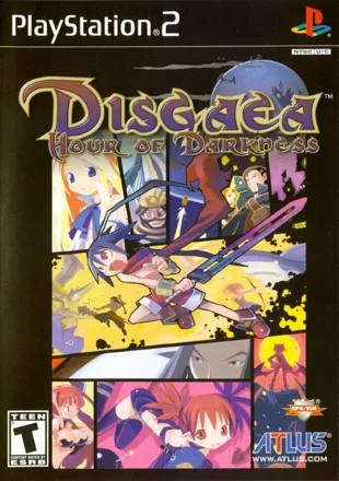 Disgaea: Hour of Darkness PlayStation 2 Front Cover