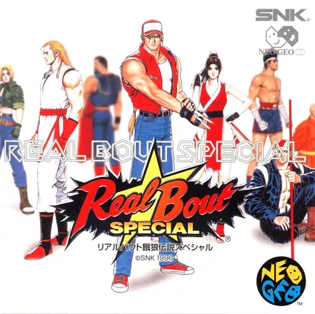 Real Bout Fatal Fury Special Neo Geo CD Front Cover