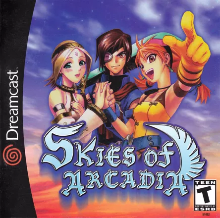 Skies of Arcadia Dreamcast Front Cover