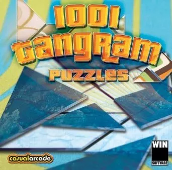 1001 Tangram Puzzles  Windows Front Cover Amazon.com