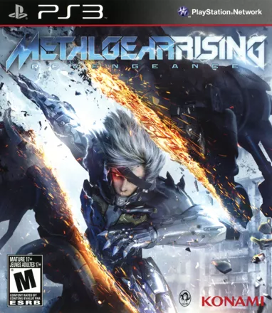 Metal Gear Rising: Revengeance PlayStation 3 Front Cover
