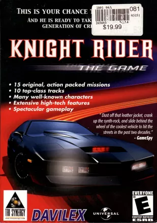 Knight Rider: The Game Windows Front Cover